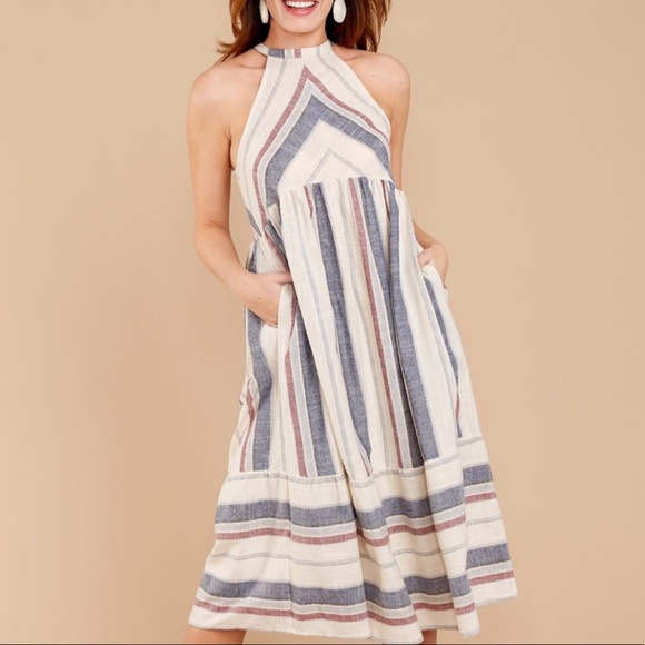 Listicle “The Justine” Linen Dress - Picture 2 of 16